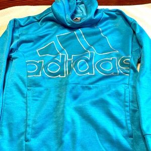 Adidas Hooded Sweatshirt. Girls XL(16)